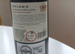 Taylor’s Port alcohol content TawnyRuby - Sure wine not
